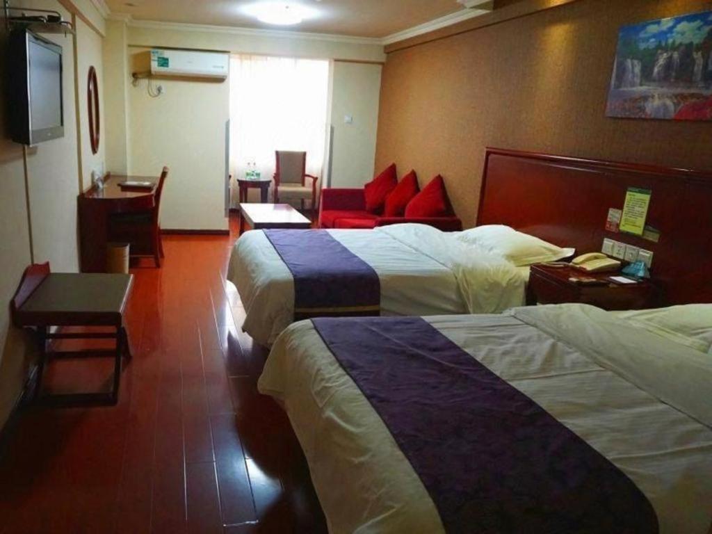 Greentree Inn Xi'An Bell And Drum Tower Food Street Ancient City Wall Ximen Express Hotel Exterior photo